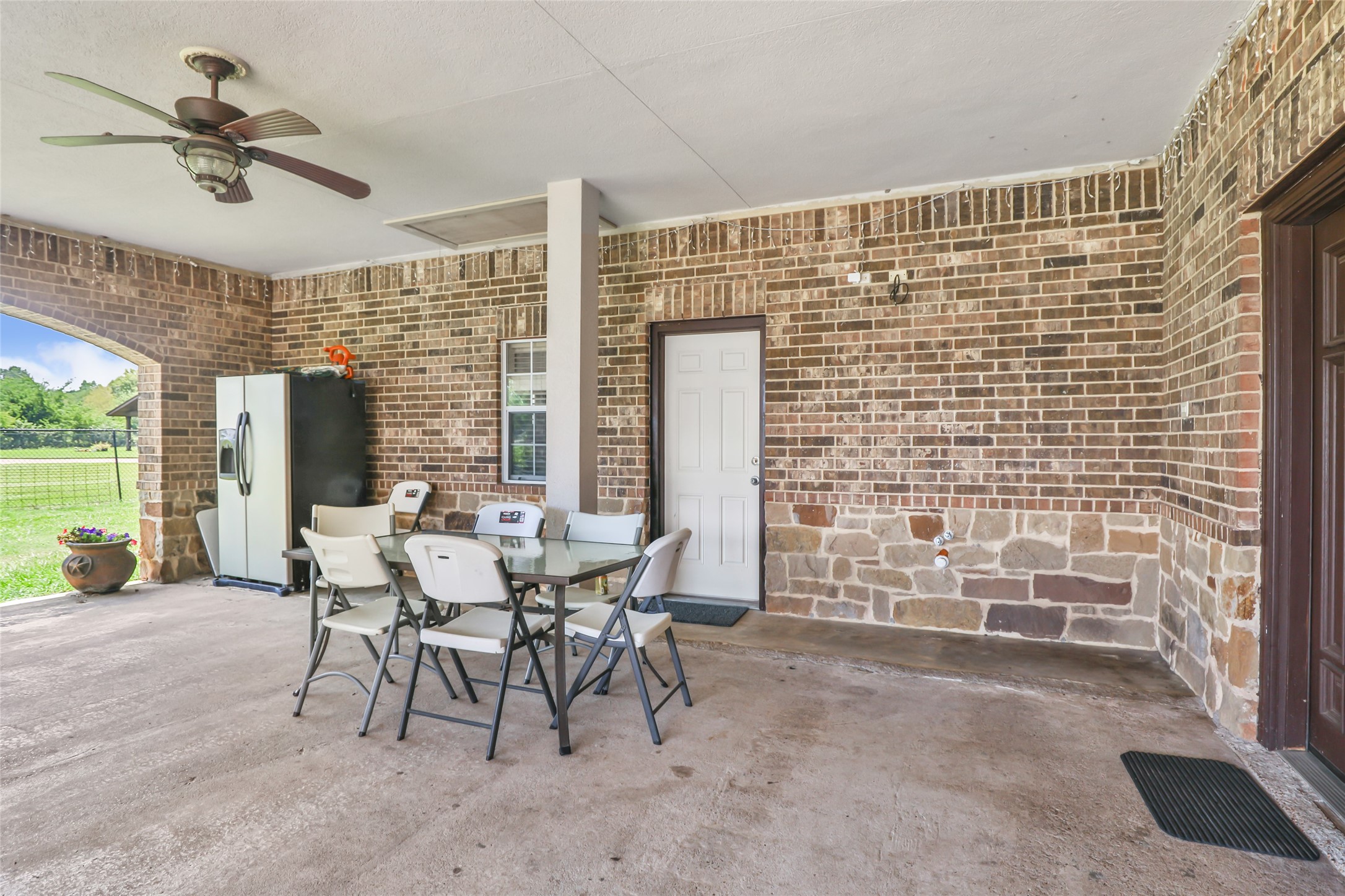 15123 Lindstrom Road Crosby, TX 77532 - Photo 10 of 39 a view of a dining room with furniture window and outside view