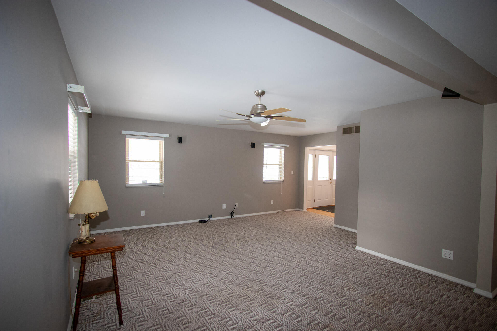 107 Center Street Michigan City, IN 46360 - Photo 24 of 67 a view of an empty room with a window