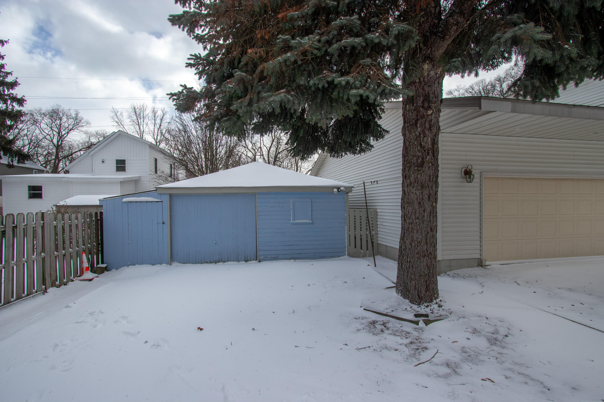 107 Center Street Michigan City, IN 46360 - Photo 65 of 67 a view of a backyard