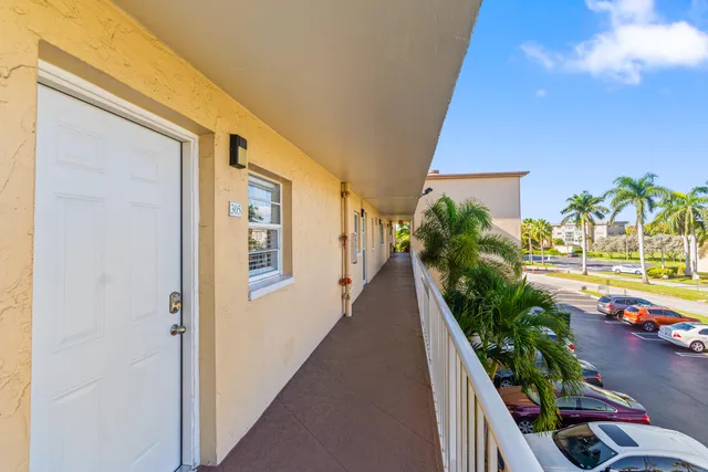 a entryway with furniture