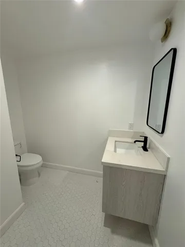 a view of front door