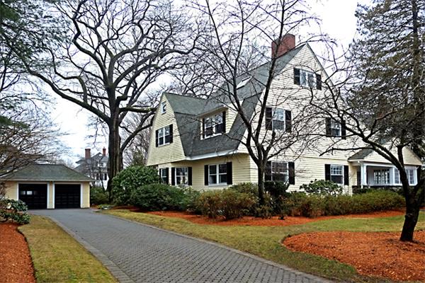 9 Stratford Road Winchester, MA 01890 - Photo 1 of 18 a front view of a house with yard and green space