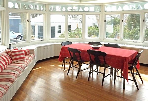 9 Stratford Road Winchester, MA 01890 - Photo 10 of 18 a view of a dining room with furniture and wooden floor