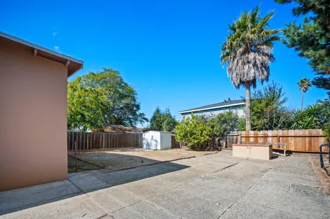 a view of a back yard