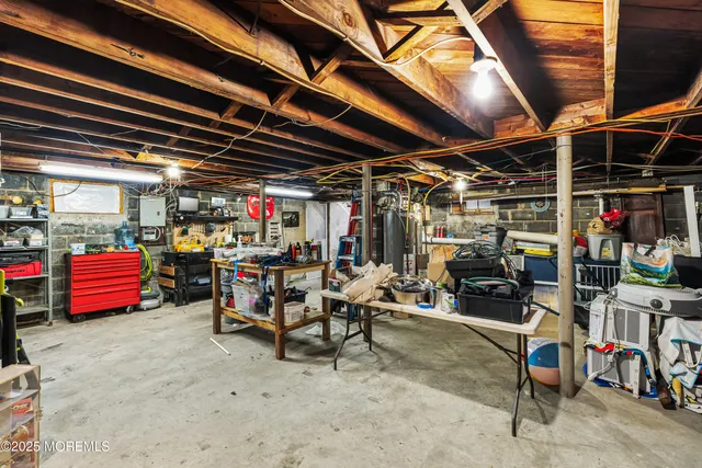 a view of storage and utility room