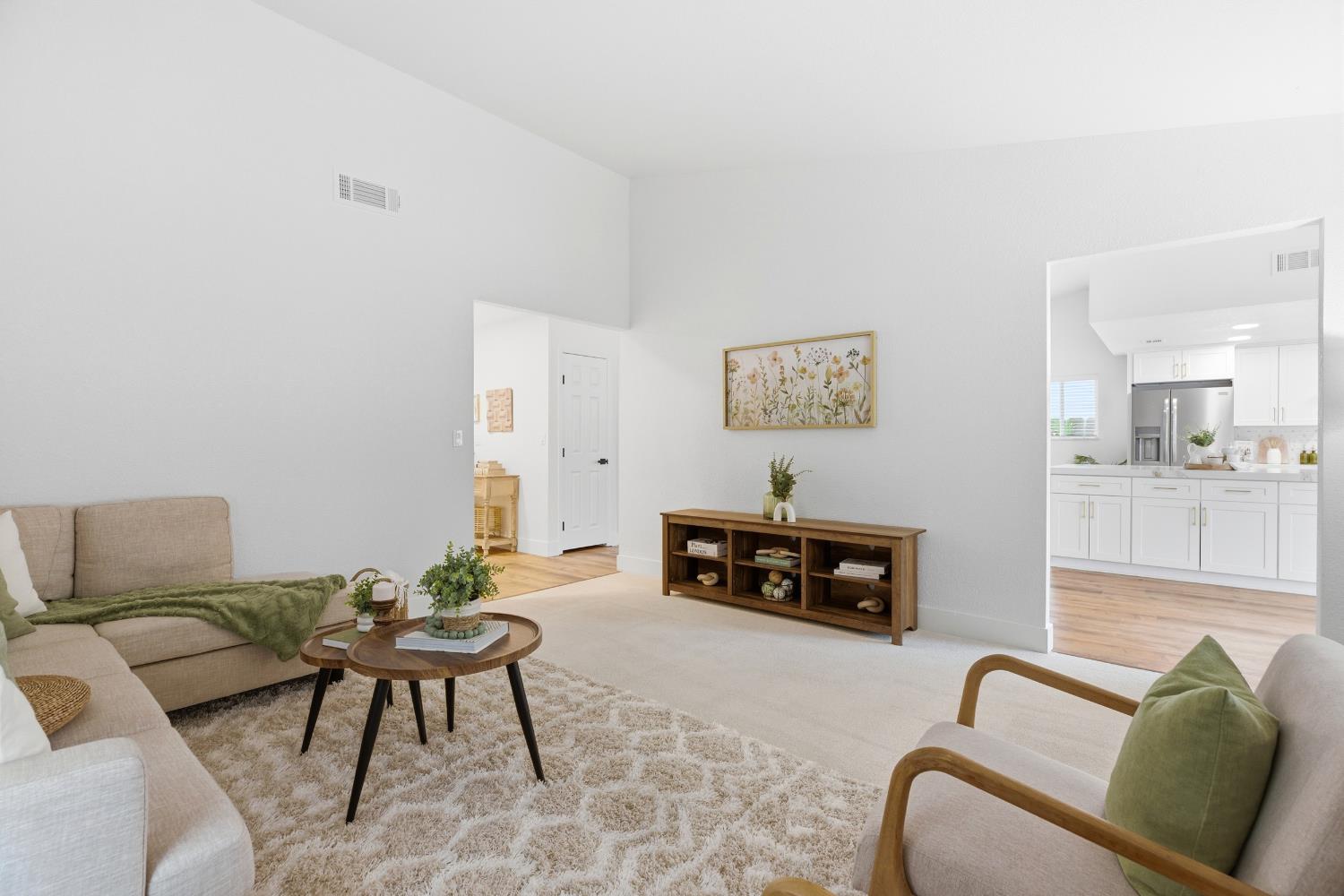 1671 Davis Street Ripon, CA 95366 - Photo 18 of 40 a living room with furniture and a wooden floor