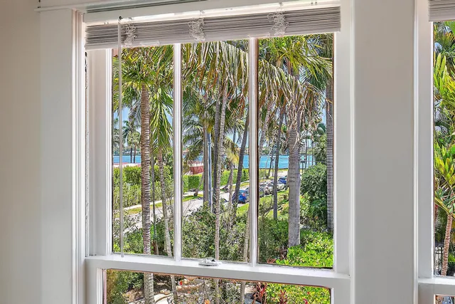 a view of a from a window