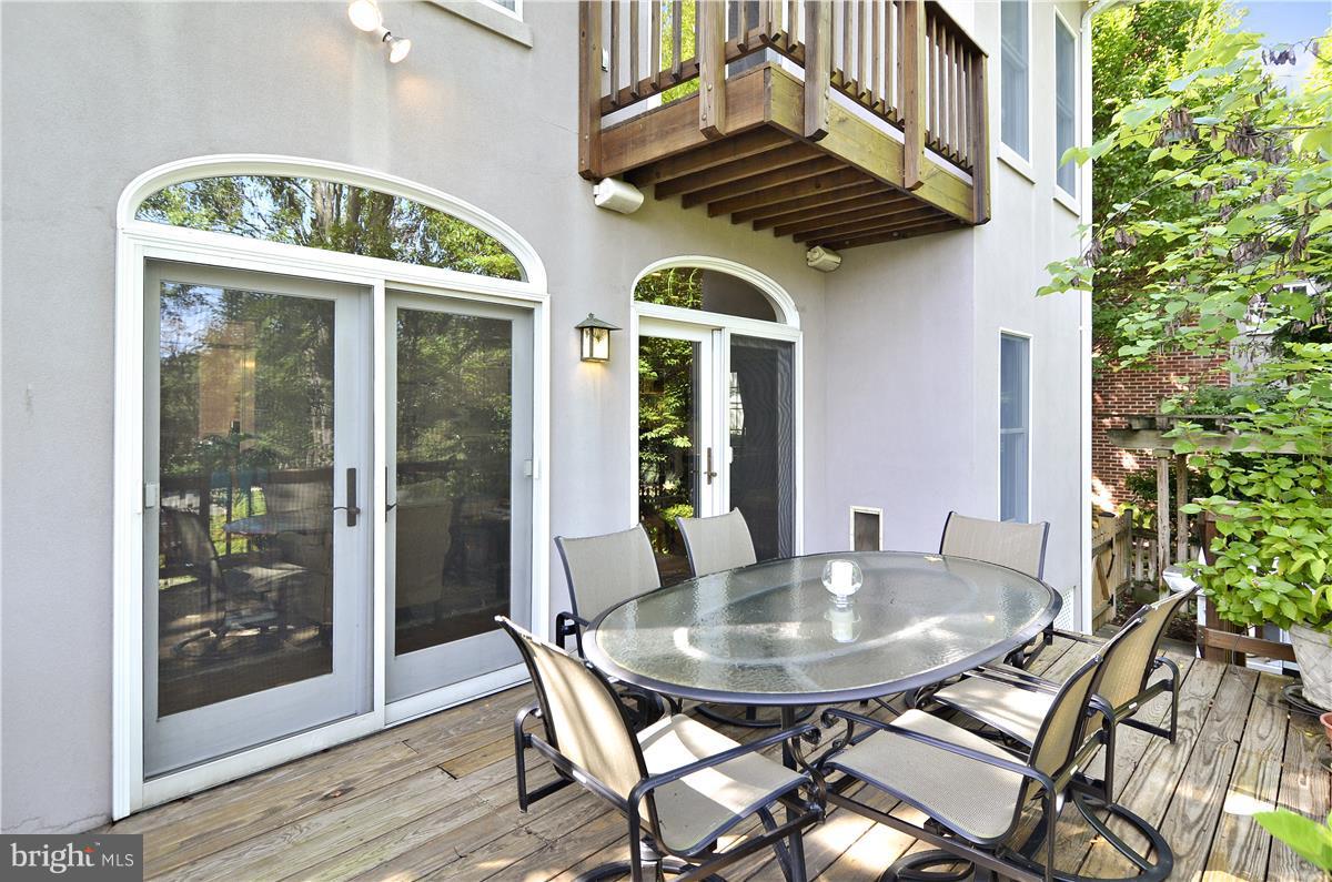309 Rucker Place Alexandria, VA 22301 - Photo 13 of 29 Gorgeous Deck off Family Room