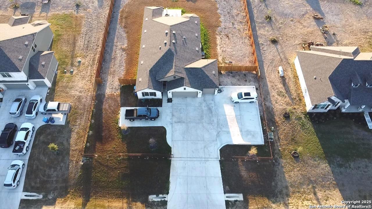 20929 Pleasanton Road San Antonio, TX 78264 - Photo 37 of 51 an aerial view of residential houses with outdoor space