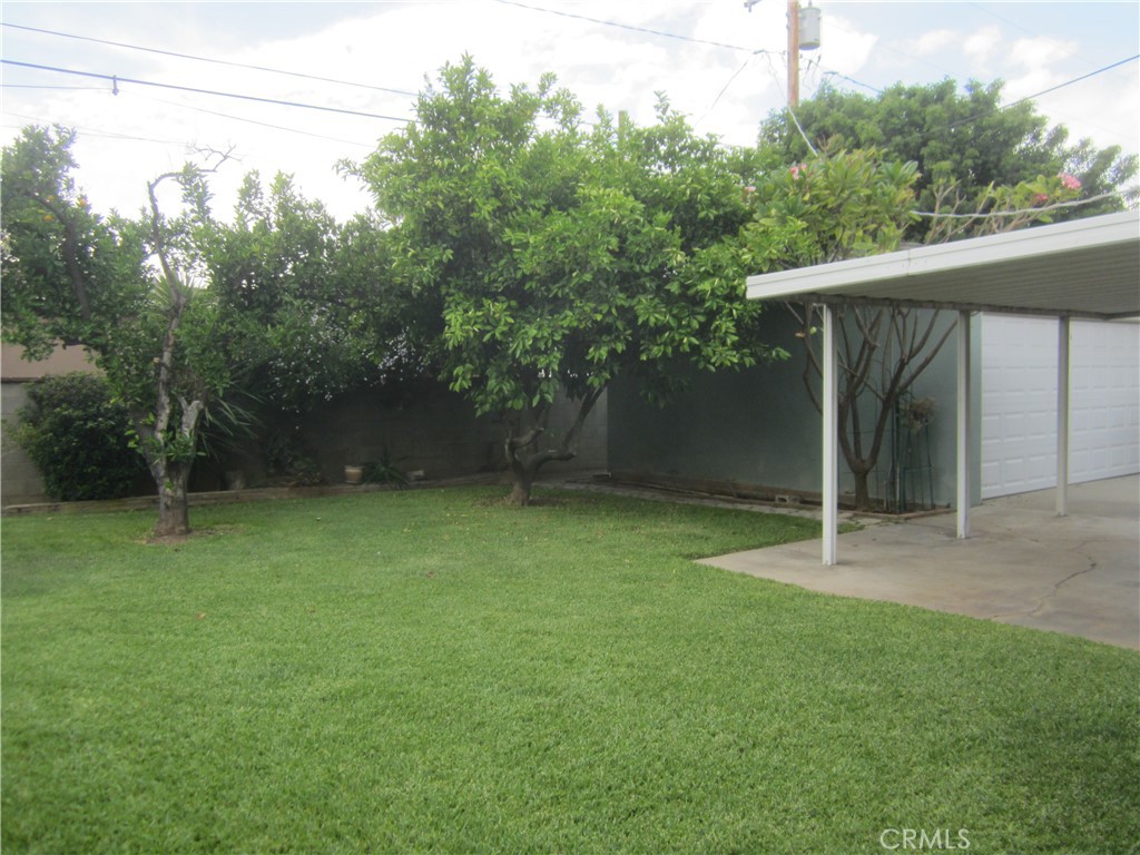 6725 De Anza Avenue Riverside, CA 92506 - Photo 23 of 25 a backyard of a house with lots of green space