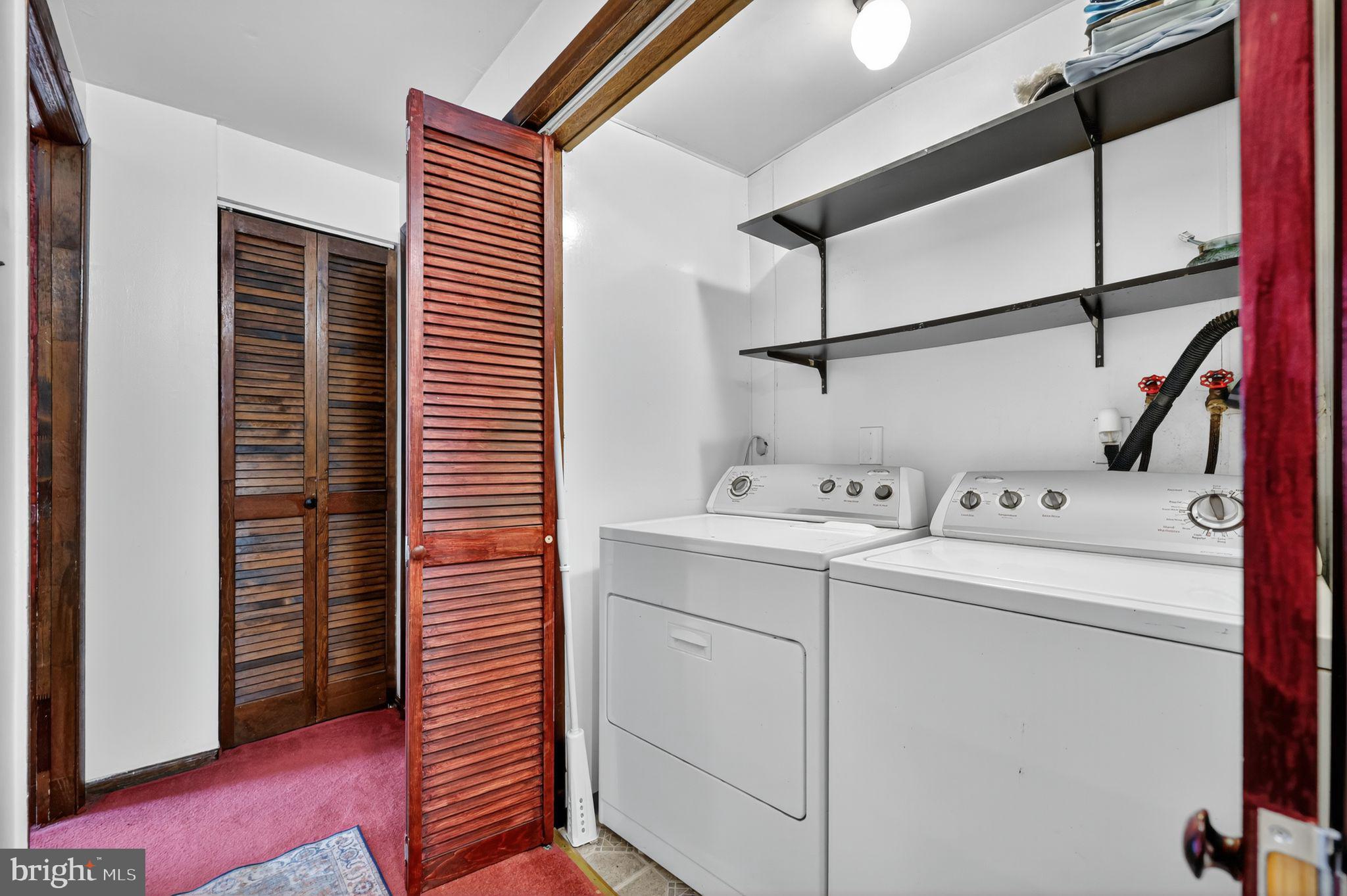 101 Main Street Roebling, NJ 08554 - Photo 28 of 55 a utility room with dryer and washer