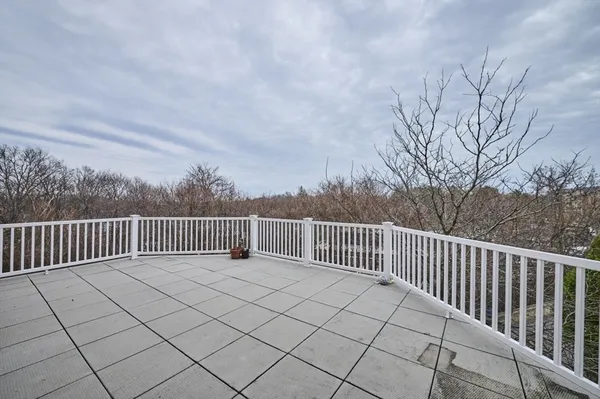 a view of a roof deck
