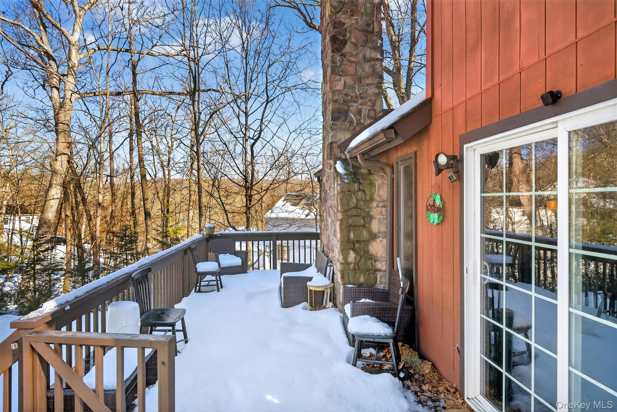 3111 Cherry Ridge Road Bushkill, PA 18324 - Photo 4 of 29 View of snow covered deck