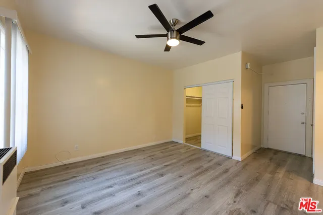 wooden floor in an empty room