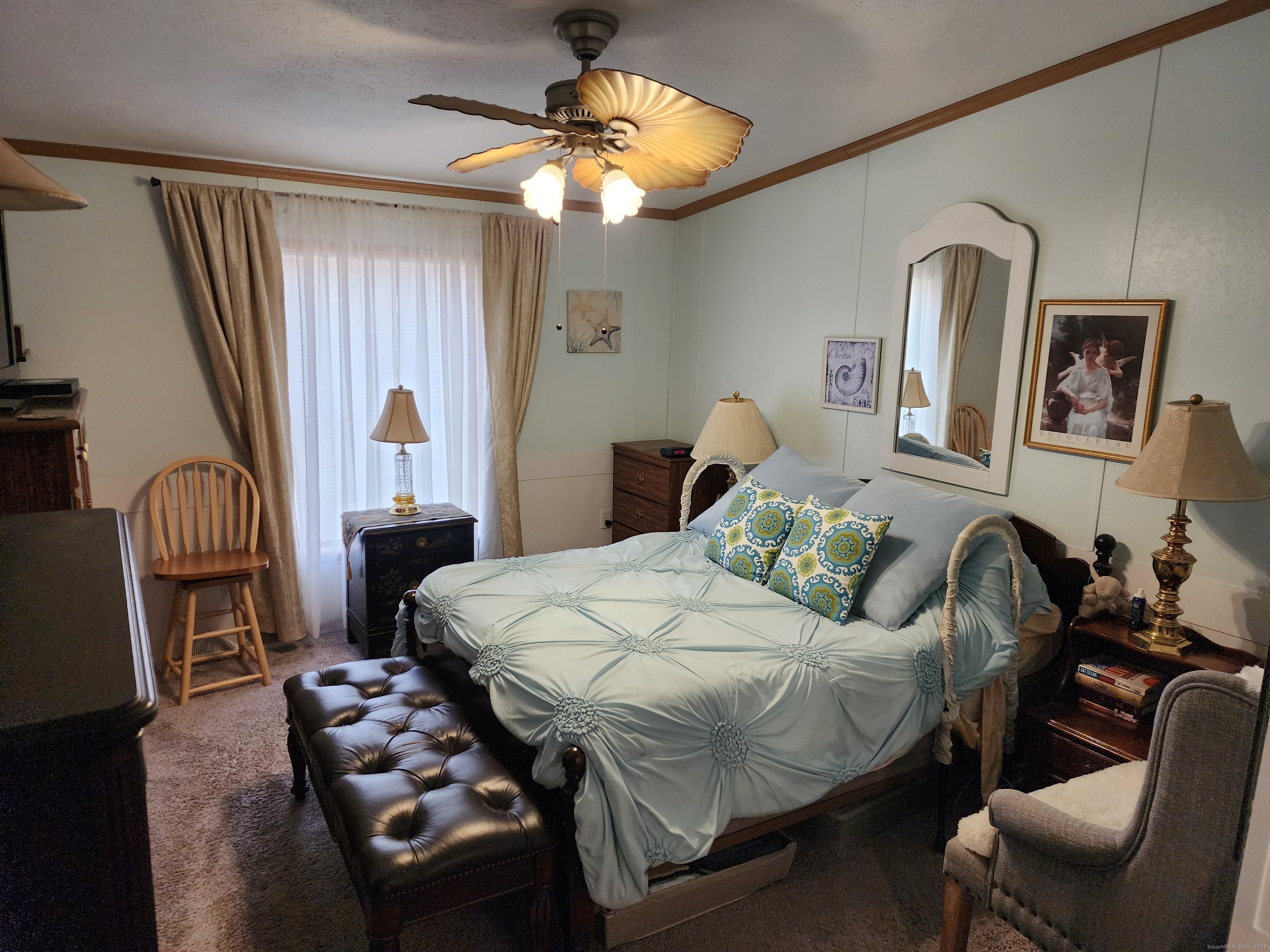 43 Evergreen Park Clinton, CT 06413 - Photo 22 of 43 a bedroom with a bed furniture and a window