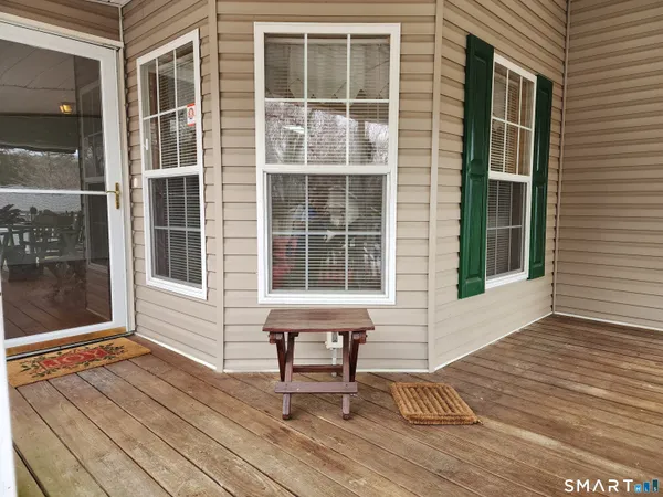 a view of a house with sitting area