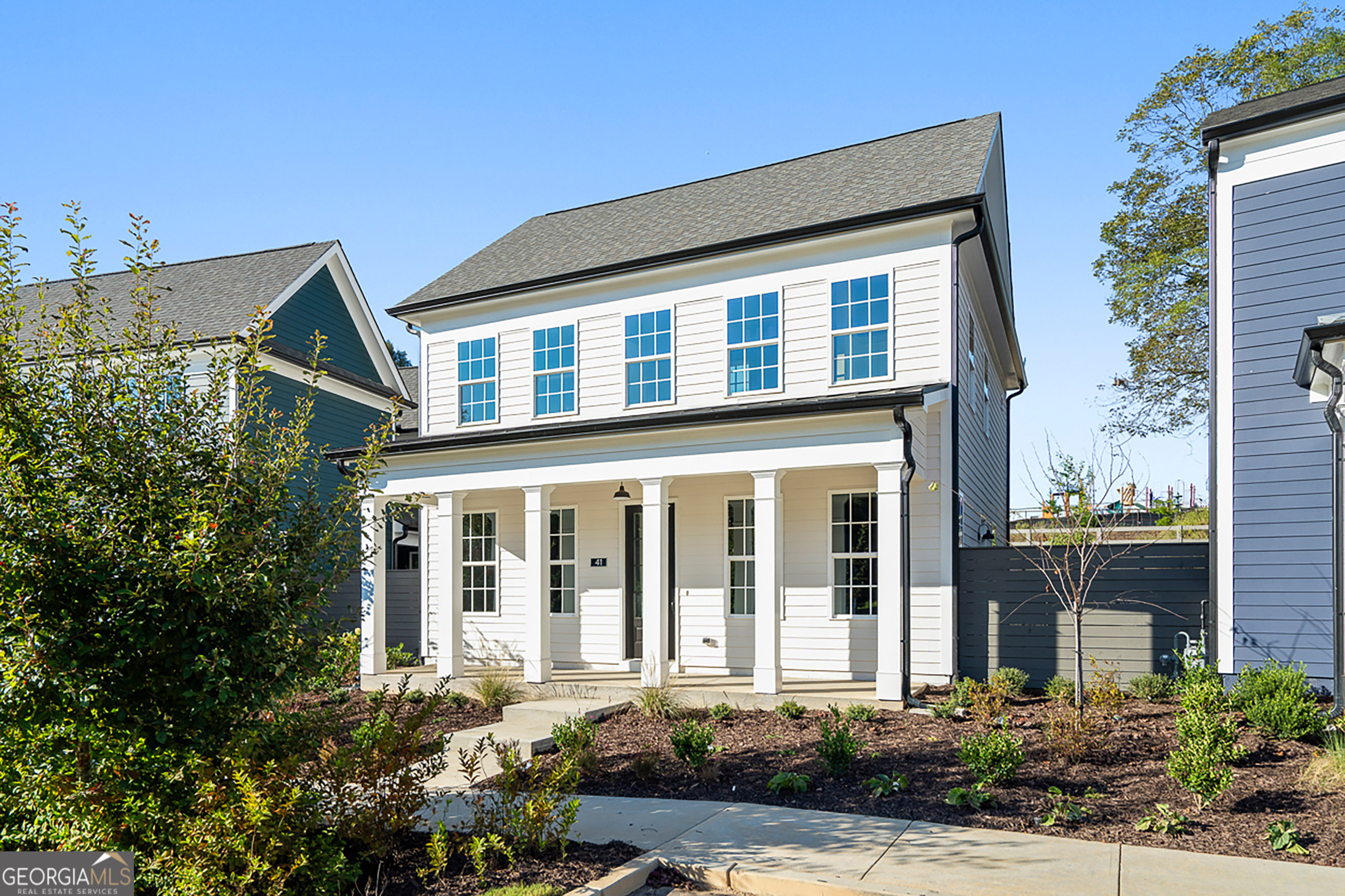 front view of a house