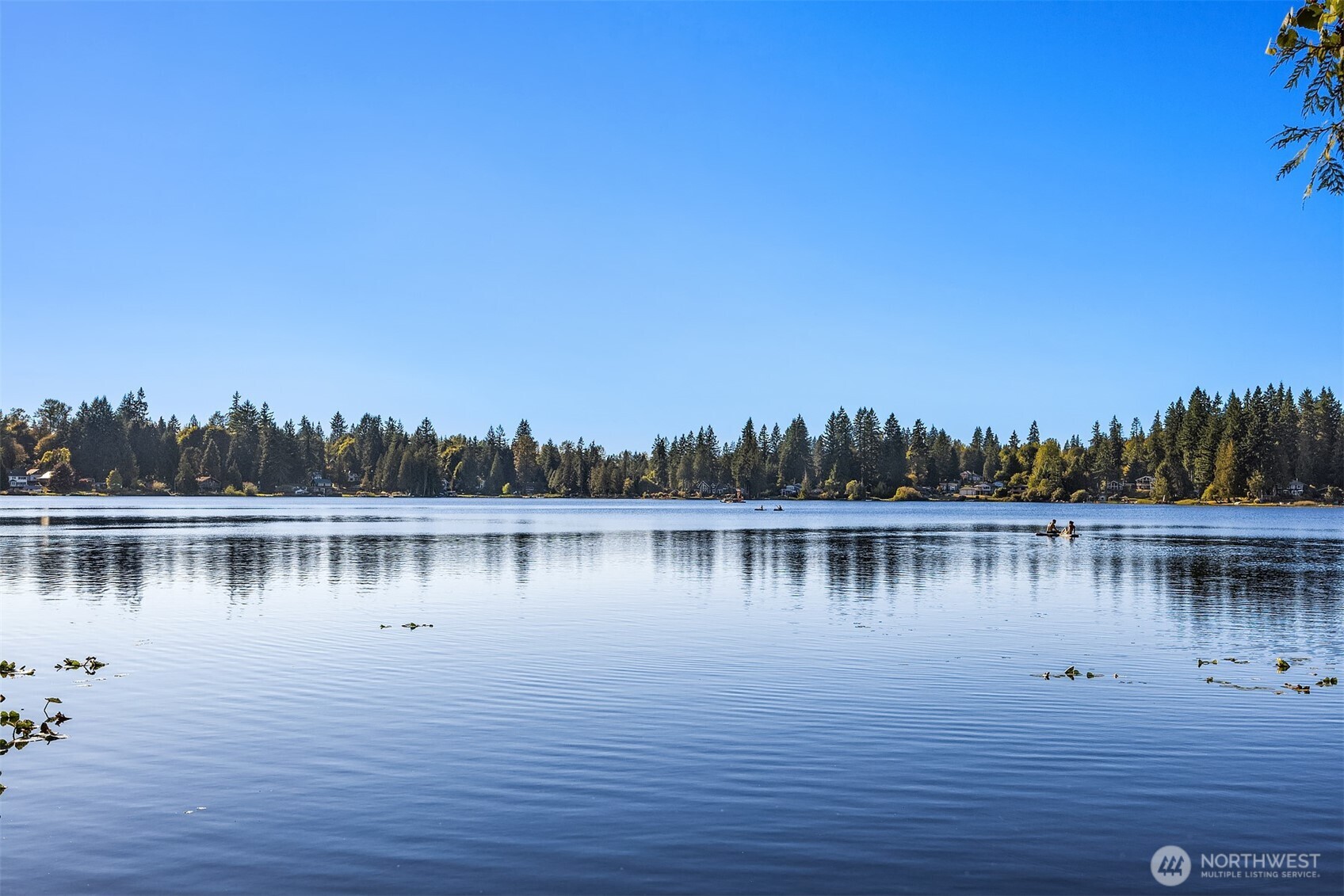 358-xx Northeast Moss Lake Road Carnation, WA 98014 - Photo 29 of 31 a view of a lake with boats and trees in the background