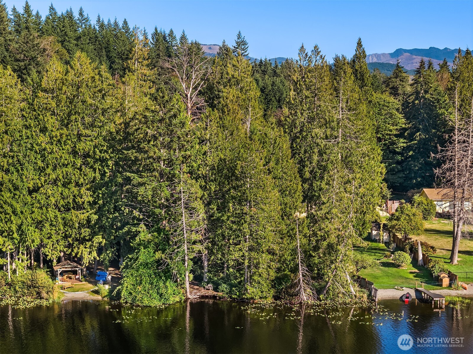 358-xx Northeast Moss Lake Road Carnation, WA 98014 - Photo 30 of 31 a view of a houses with a lake view