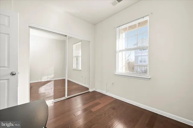 wooden floor in an empty room