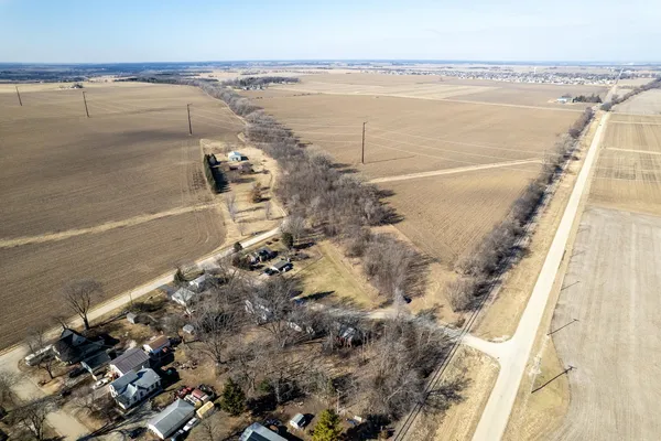a view of a city and ocean view
