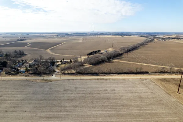 a view of an ocean and mountain