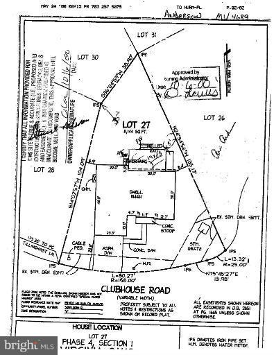 14461 Clubhouse Road Gainesville, VA 20155 - Photo 4 of 22 Site Plan