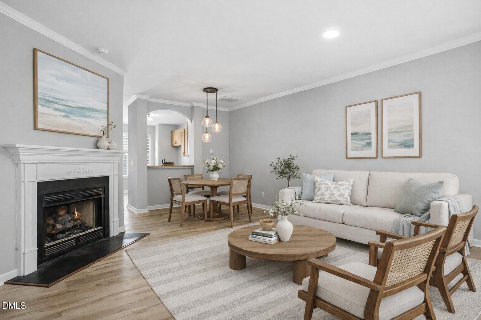 4307 Sugarbend Way Raleigh, NC 27606 - Photo 5 of 35 Living Room