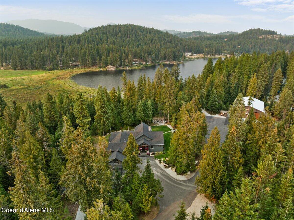 529 South Beaver Lake Road Athol, ID 83801 - Photo 6 of 85 Aerial front of home