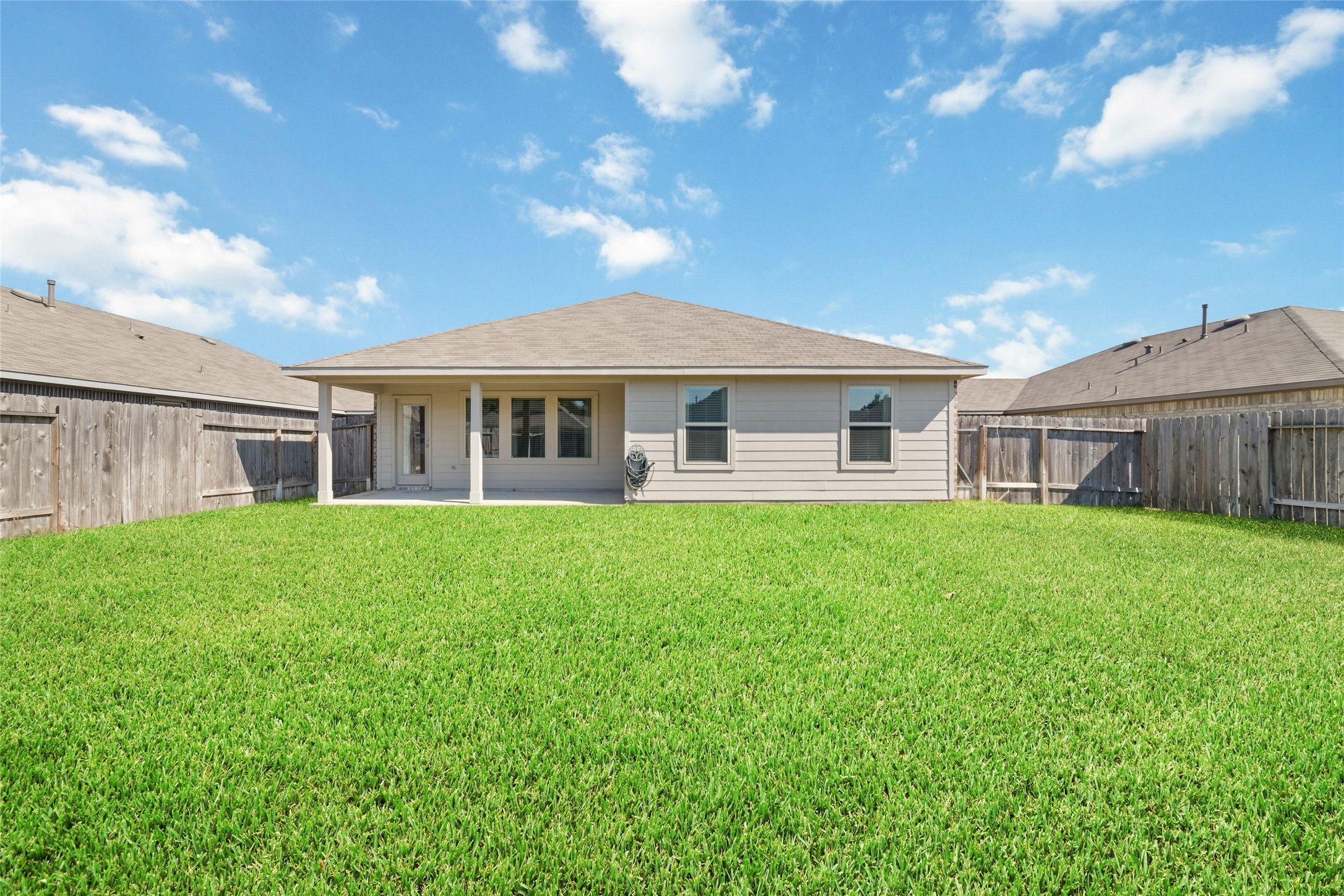 24323 Winchelsea Lane Spring, TX 77389 - Photo 27 of 27 a front view of house with yard and green space