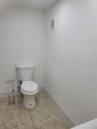 an empty room with a workbench