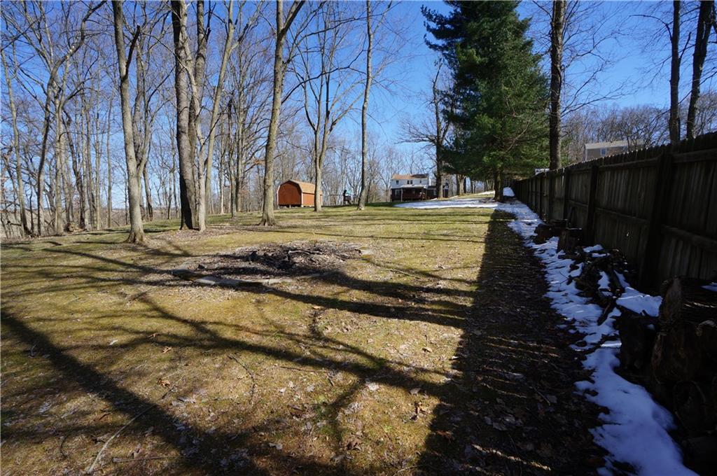 131 Valley View Road Eighty Four, PA 15330 - Photo 23 of 25 Fire pit area at rear of property...imagine all the fun you can have once this is your home!