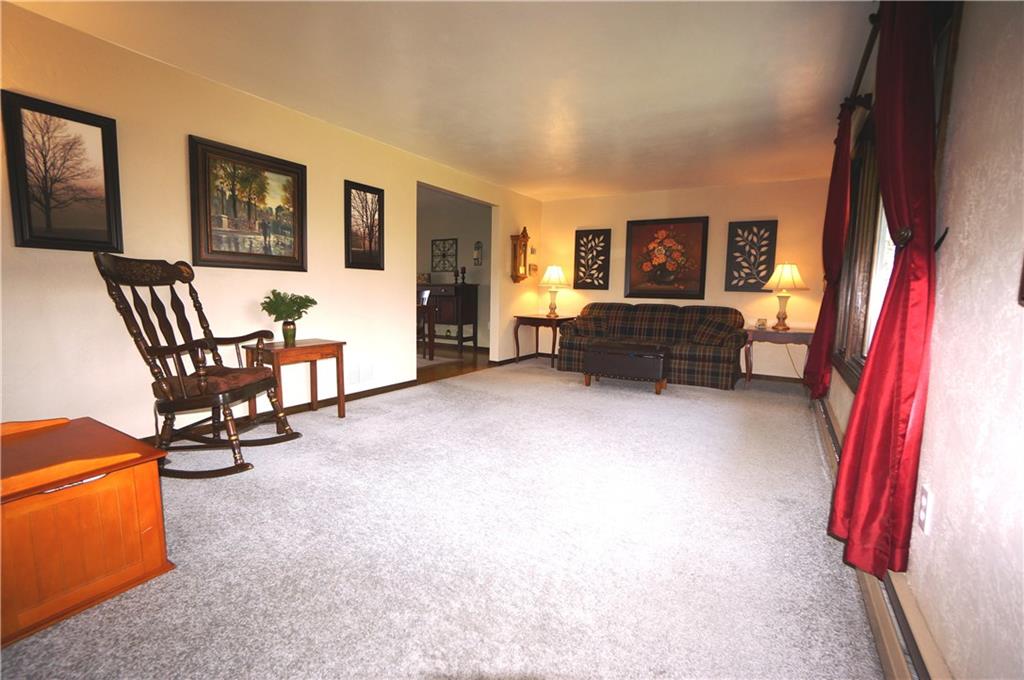 131 Valley View Road Eighty Four, PA 15330 - Photo 5 of 25 neutral carpeting, walls and real plaster walls....