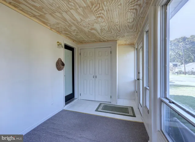 a view of room with window