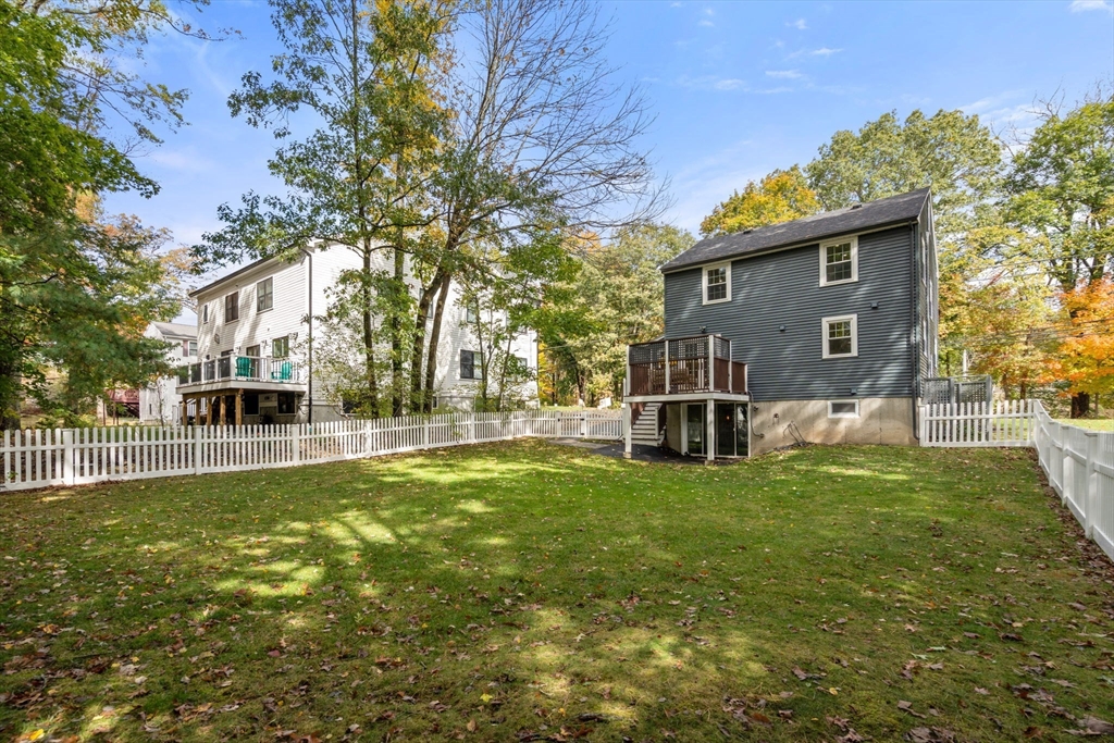 317 Dedham Avenue Needham, MA 02492 - Photo 28 of 29 a view of a house with a yard