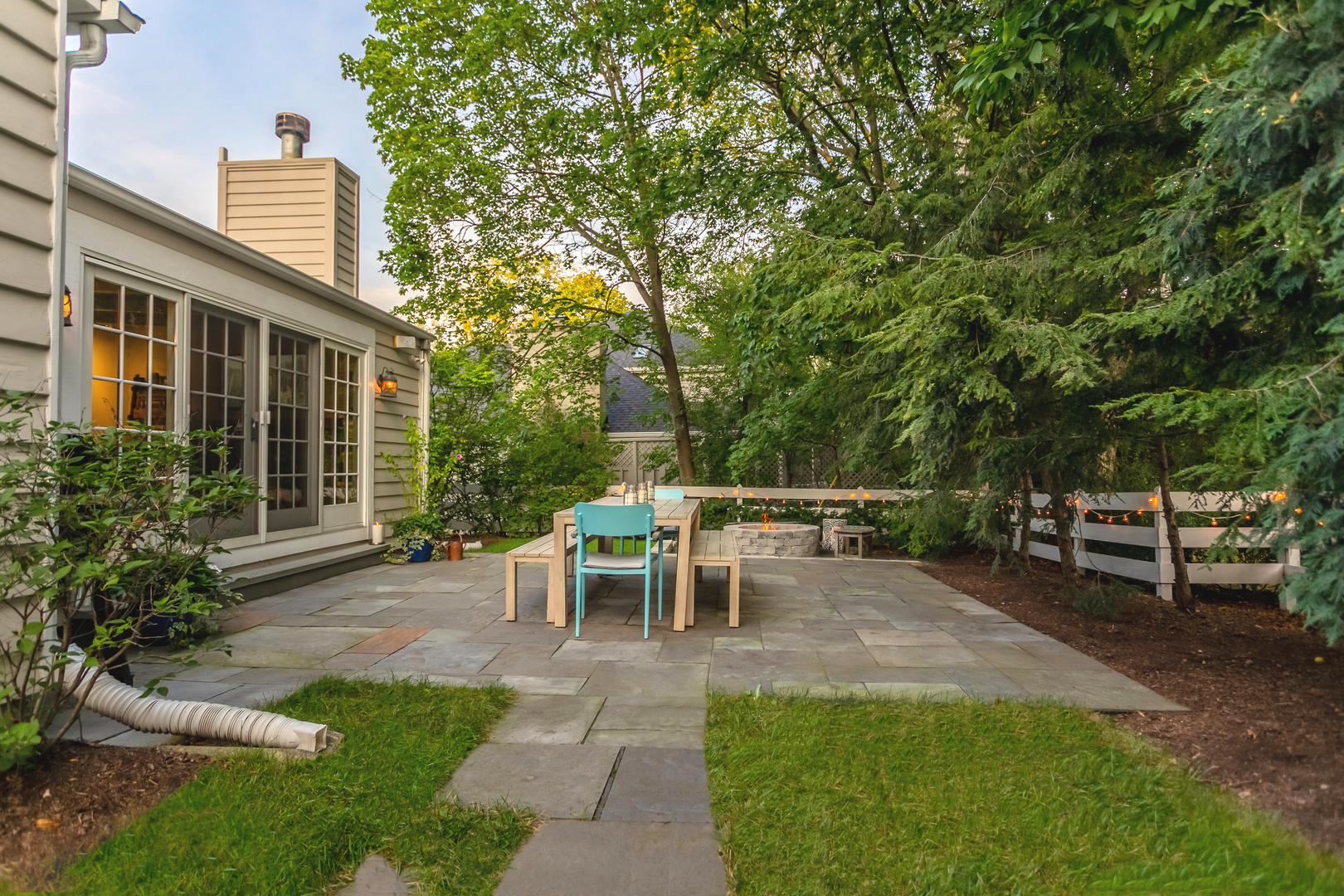 1309 Ridgewood Drive Northbrook, IL 60062 - Photo 15 of 18 a view of a backyard with sitting area