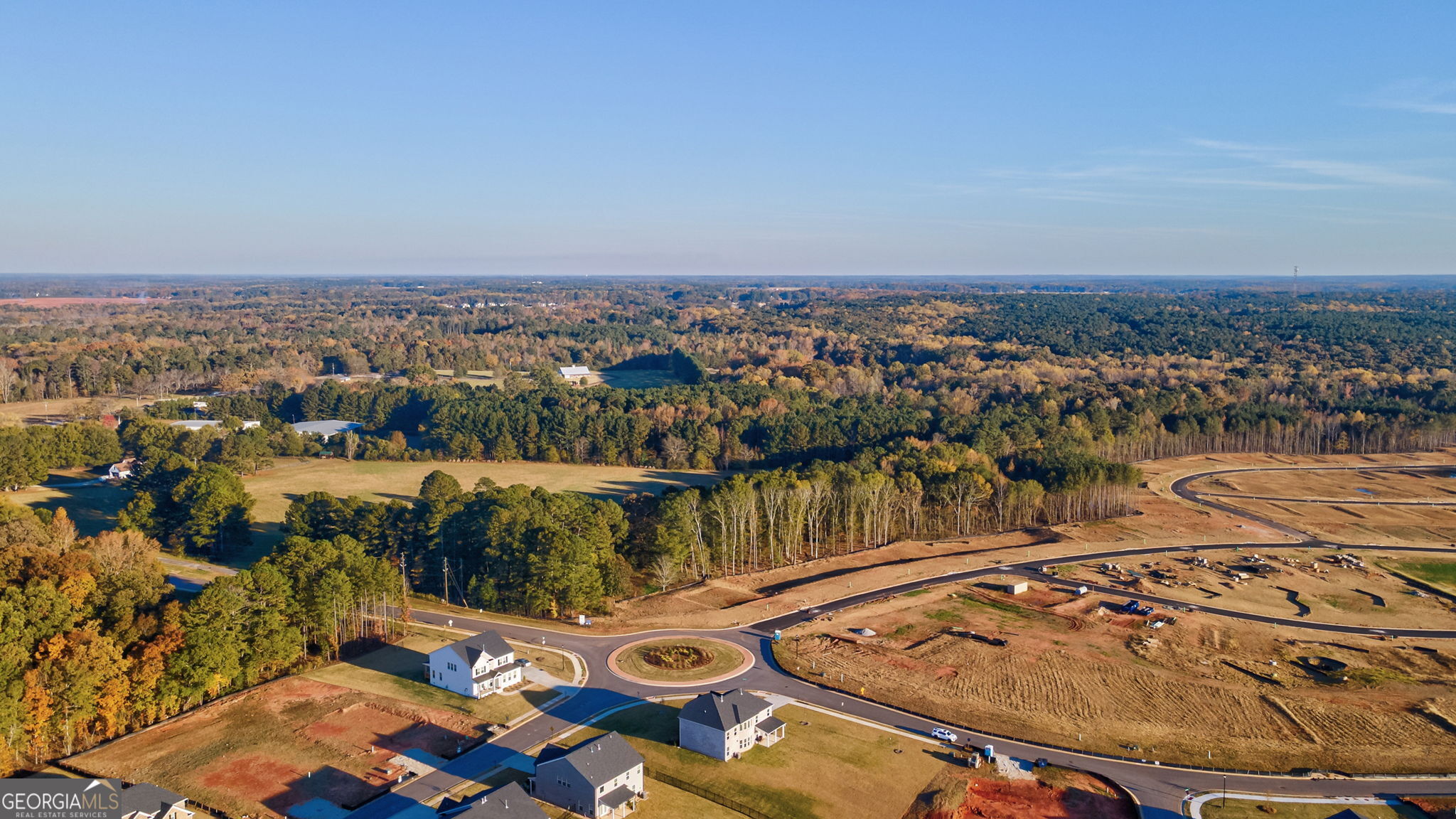 1110 Brookstone Crossing Statham, GA 30666 - Photo 69 of 69 an aerial view of a house with a ocean view
