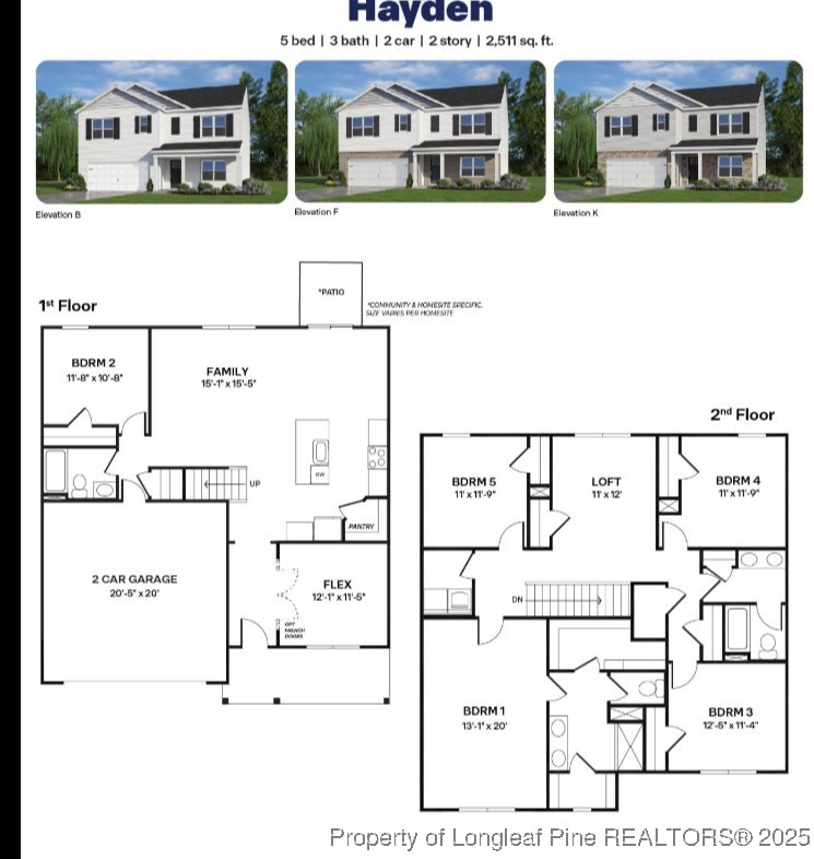 124 Discovery Way Spring Lake, NC 28390 - Photo 35 of 35 Floorplan
