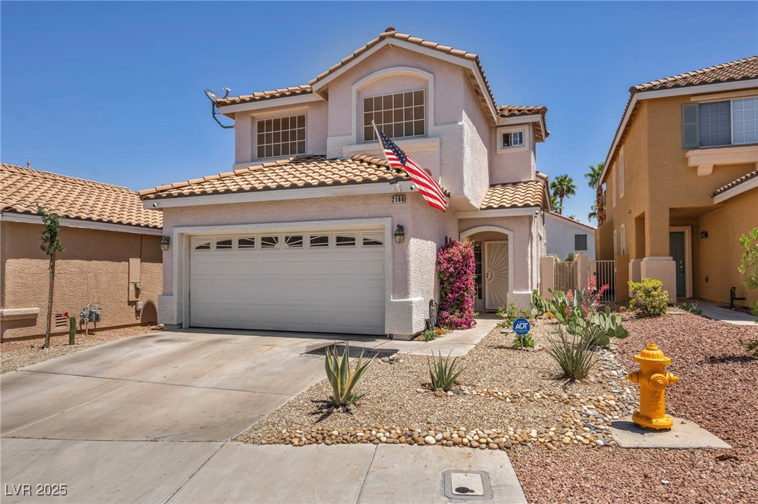 2180 Polynesia Circle Henderson, NV 89074 - Photo 3 of 53 Mediterranean / spanish house featuring a tile roo