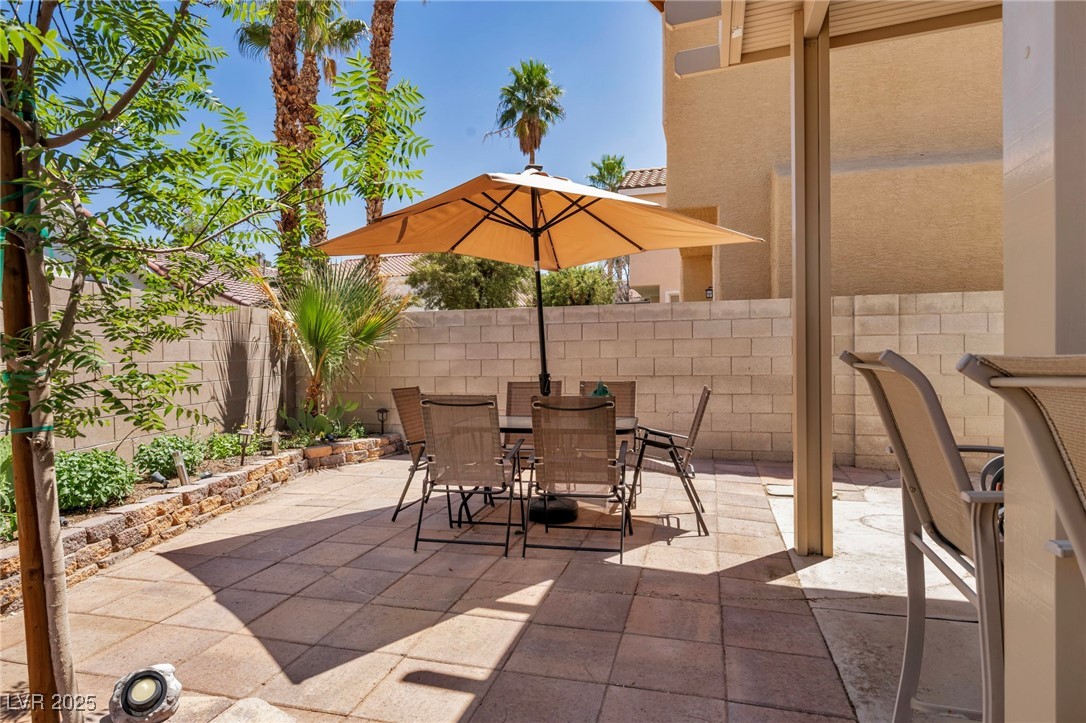 2180 Polynesia Circle Henderson, NV 89074 - Photo 31 of 53 View of patio / terrace with a fenced backyard and
