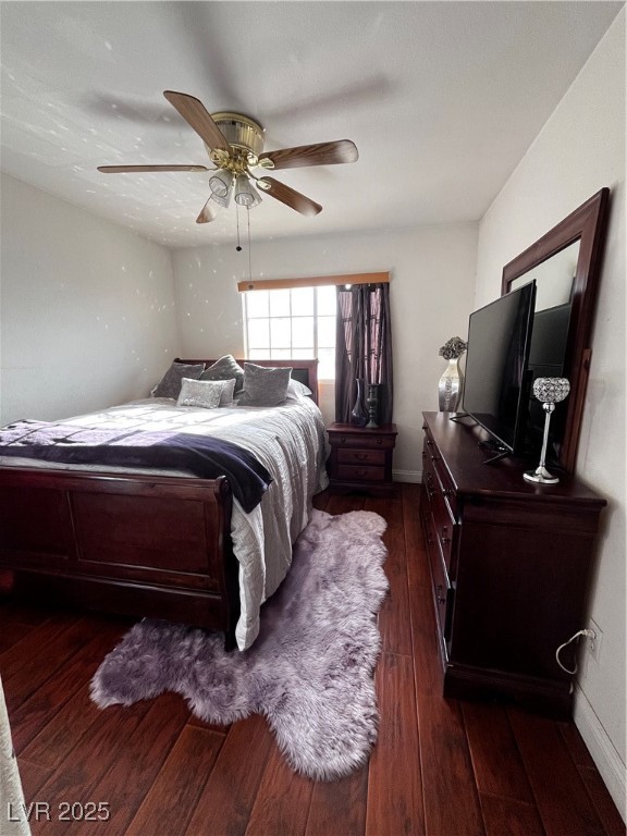 2180 Polynesia Circle Henderson, NV 89074 - Photo 42 of 53 Bedroom featuring dark wood-type flooring and ceil