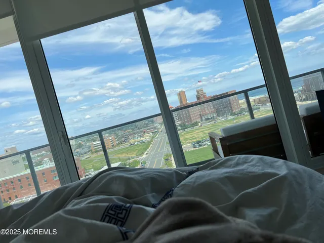 a black and white photo of a mirror