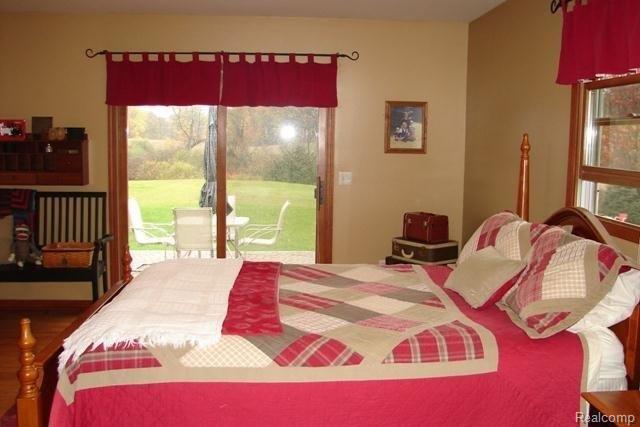 2910 Hannan Road Imlay City, MI 48444 - Photo 18 of 24 Master suite with view of backya