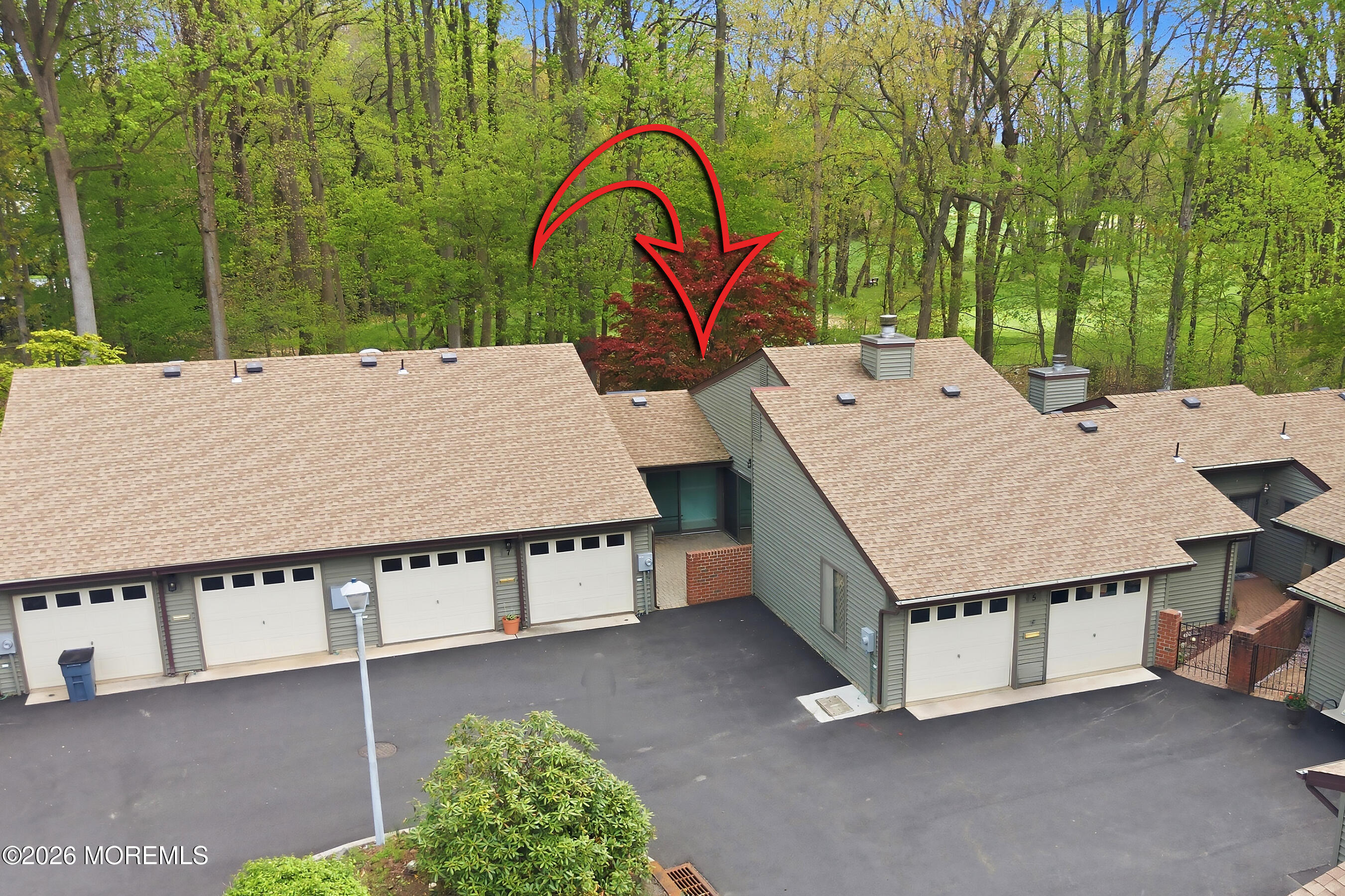 7 Hampton Court Red Bank, NJ 07701 - Photo 25 of 50 04-Front 3 with Arrow