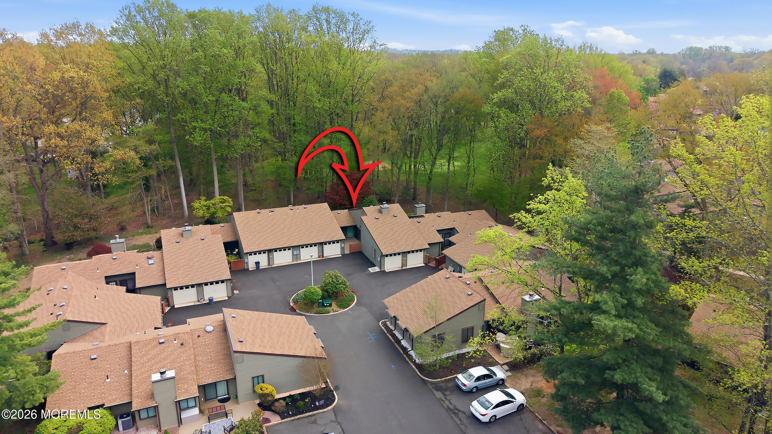 7 Hampton Court Red Bank, NJ 07701 - Photo 28 of 50 02-Overhead 1 with Arrow