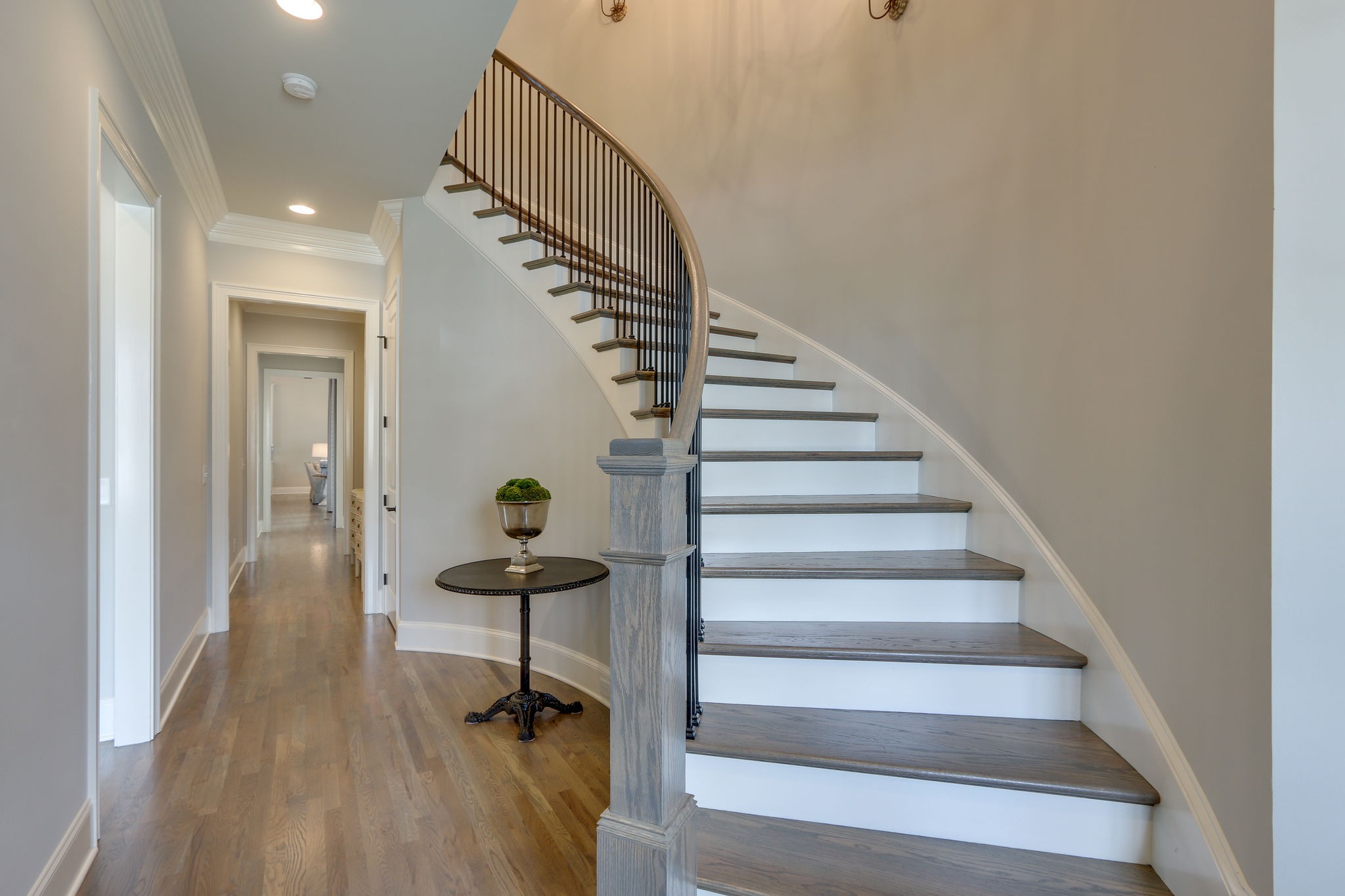 513 Rowan Street Franklin, TN 37064 - Photo 3 of 36 a view of entryway and hall with wooden floor