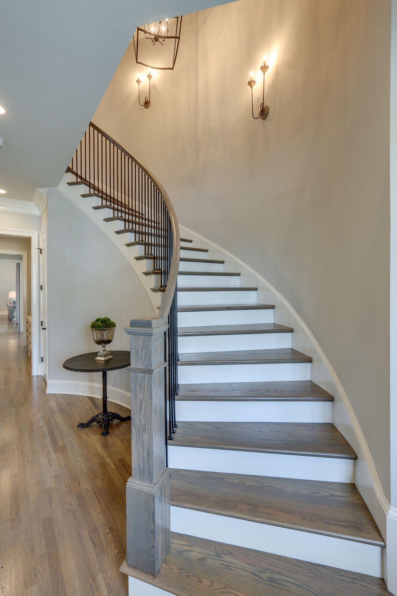 513 Rowan Street Franklin, TN 37064 - Photo 4 of 36 a view of entryway and hall with wooden floor