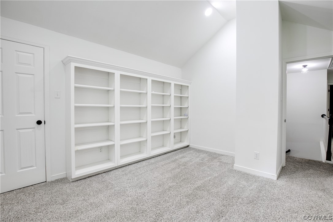 5709 Ridge Point Court Midlothian, VA 23112 - Photo 36 of 40 a view of an empty room with a empty shelves