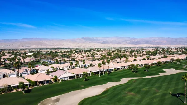 a view of city and mountain