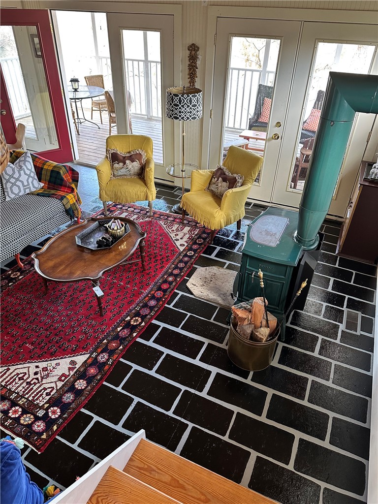 215 Ridge Road Westminster, SC 29693 - Photo 24 of 42 Looking down from the stairway gives a great perspective of the open Living space